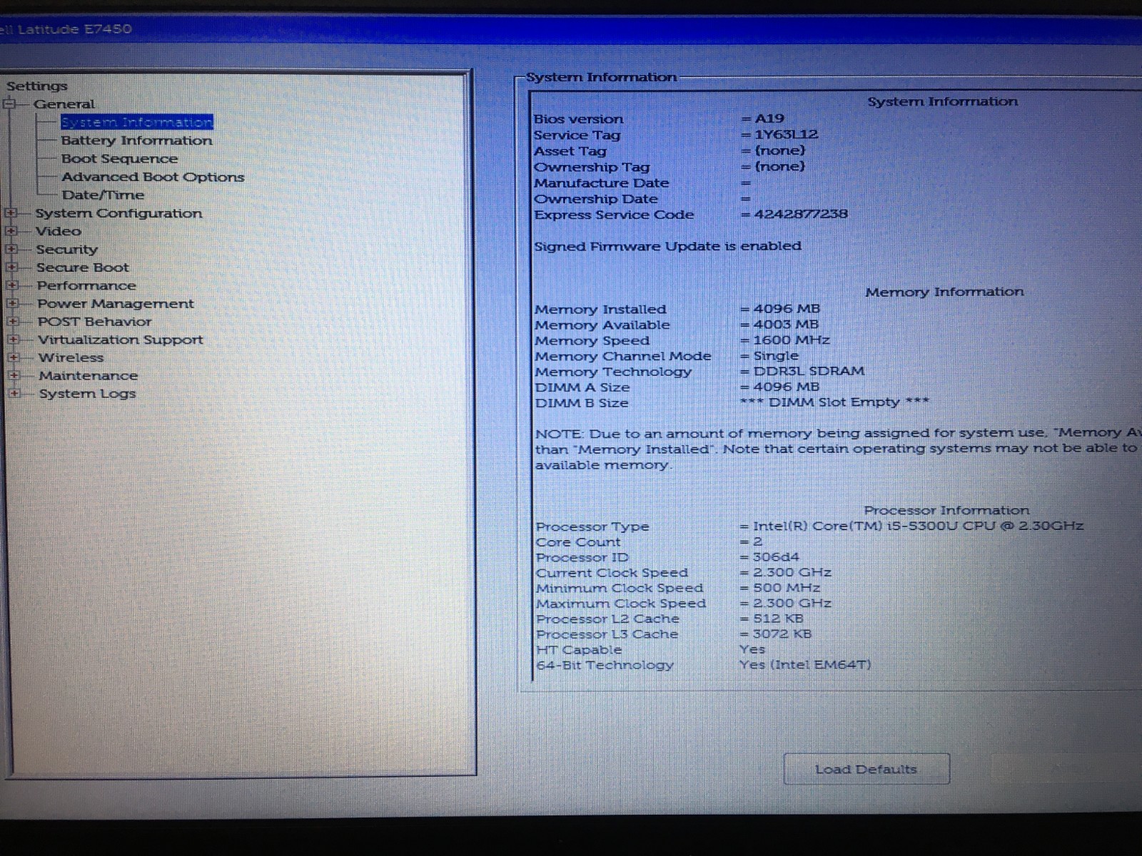 (Lot of 3) Dell Latitude E7450 i5-5300U 4GB RAM No HD/ OS *BIOS/READ* | C672