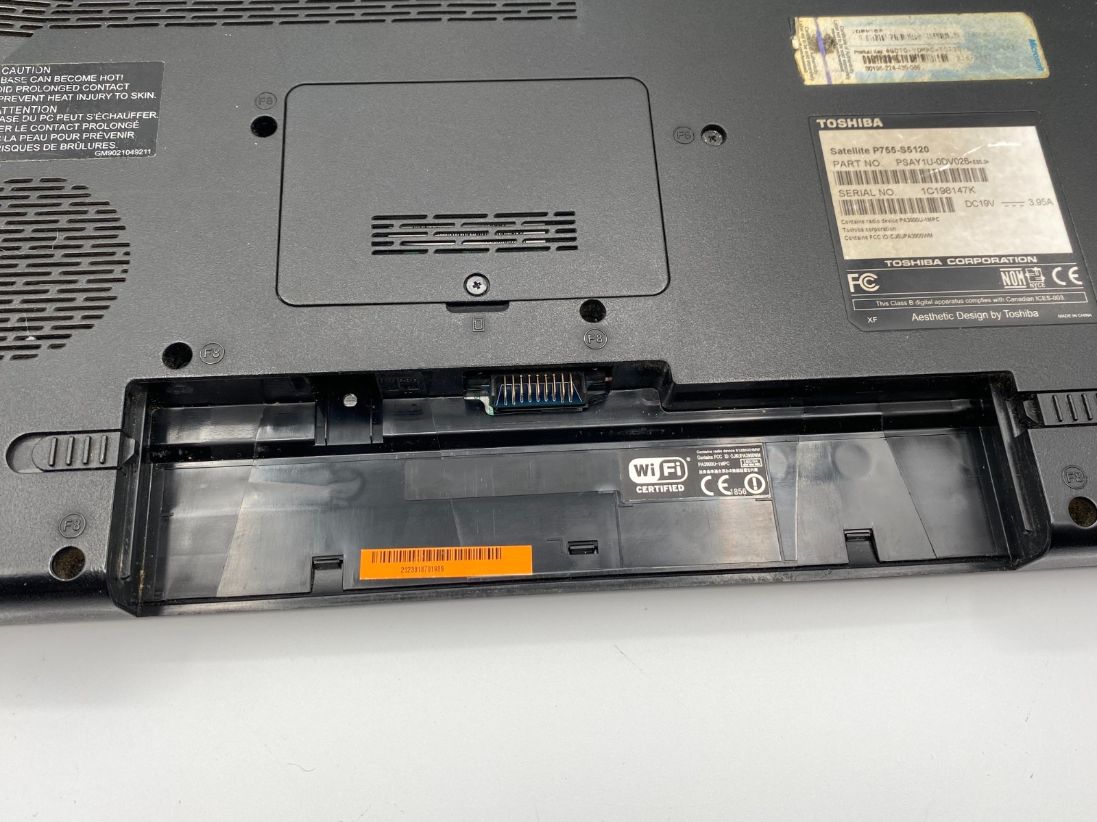 Toshiba Satellite P755-s5320 Laptop -READ – Fast Ship -USA Seller