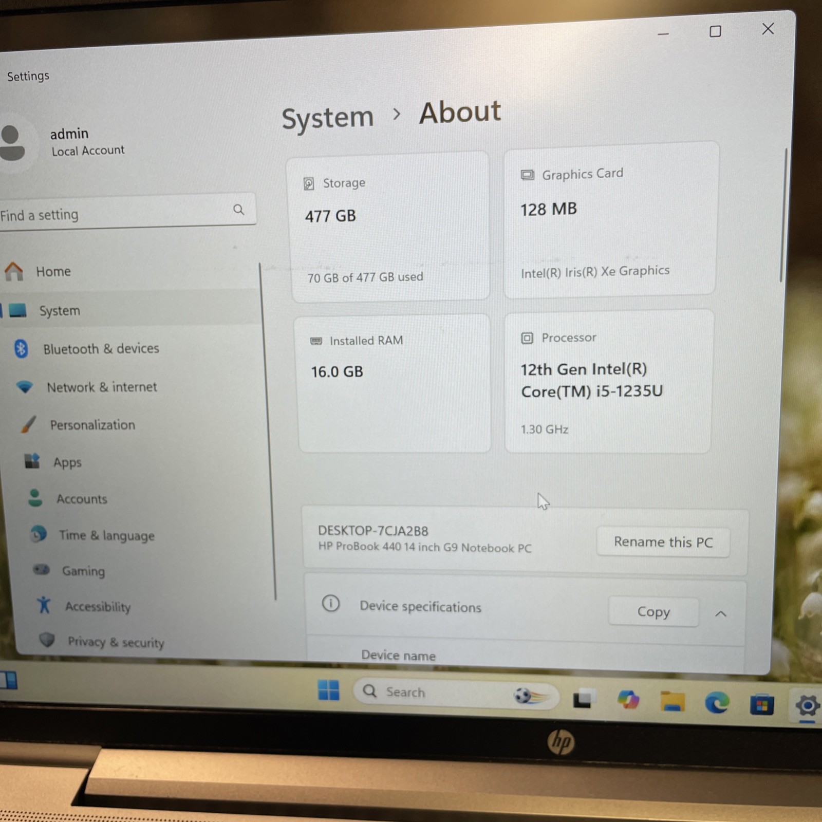 💻 HP ProBook 440 G9 14″ Laptop | i5-1235U | 16GB RAM | 512GB NVMe| Win11Pro