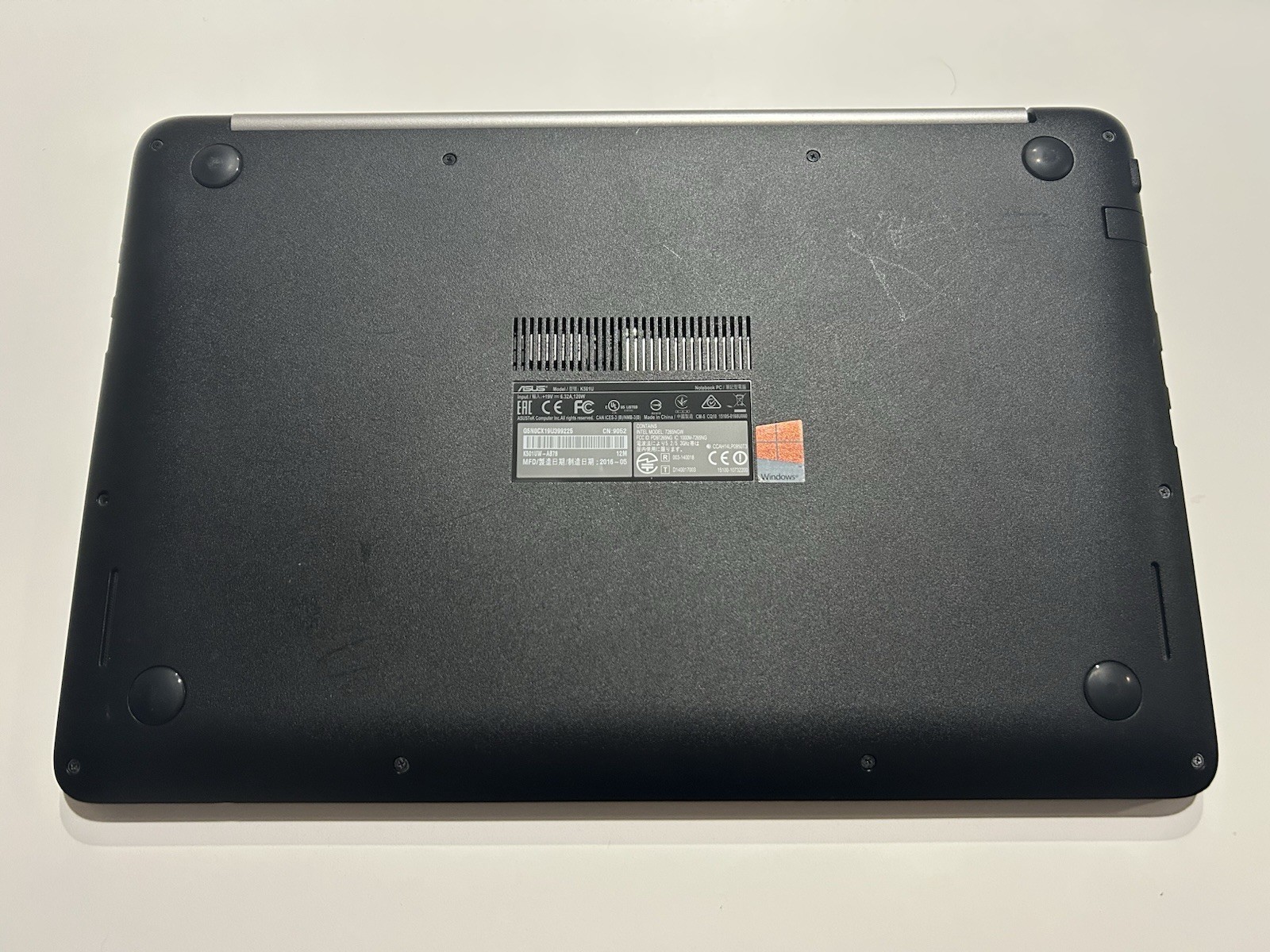 ASUS Laptop Intel I7 – 8 GB