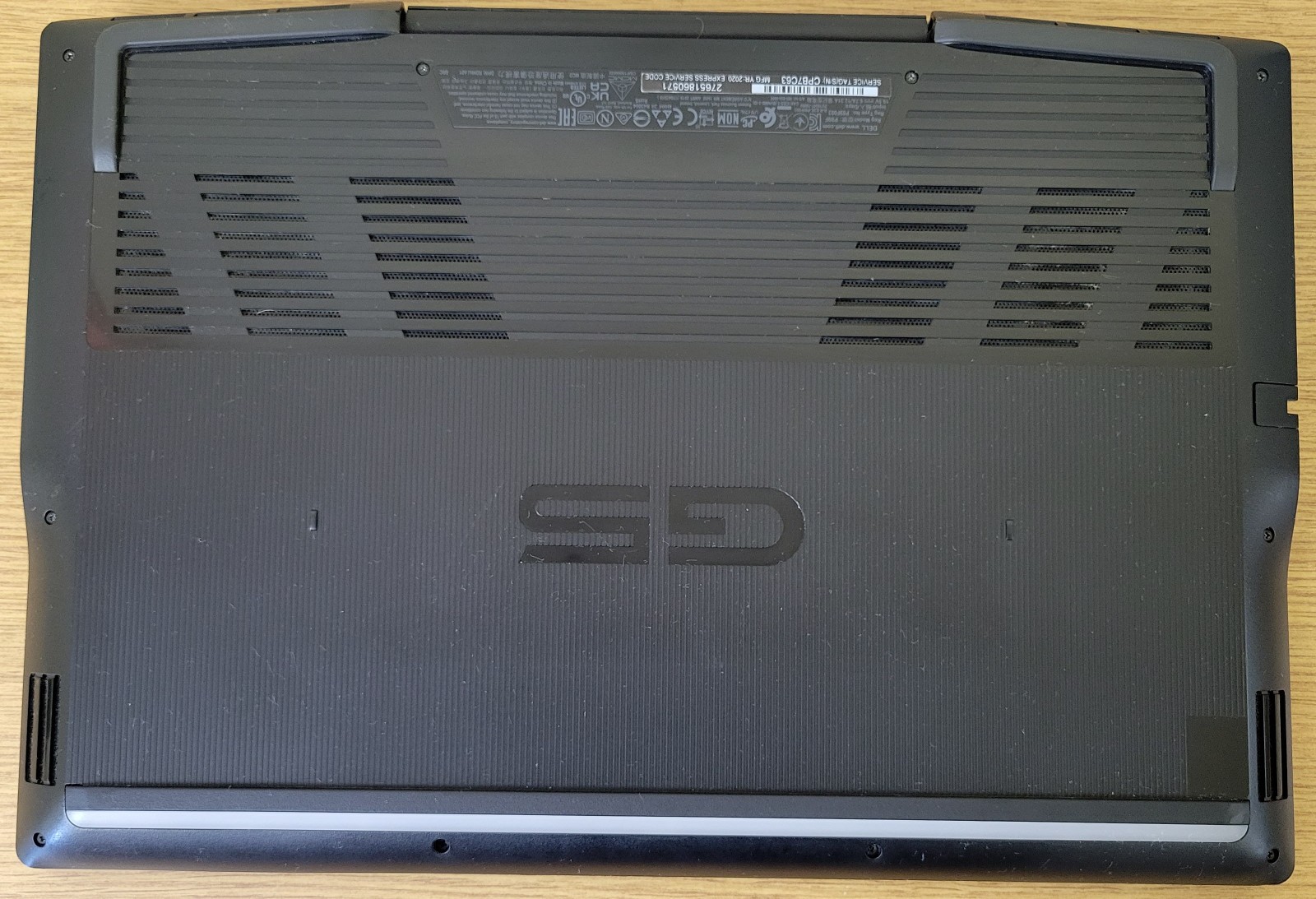 Dell Gaming Laptop G5 15 5500 i7-10750H 2.60GHz 16GB 512GB NVMe Rtx 2060 No OS