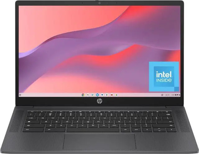 HP Chromebook 14 in Display Intel N100 8GB RAM 128 GB UFS Chrome OS Chalkboard