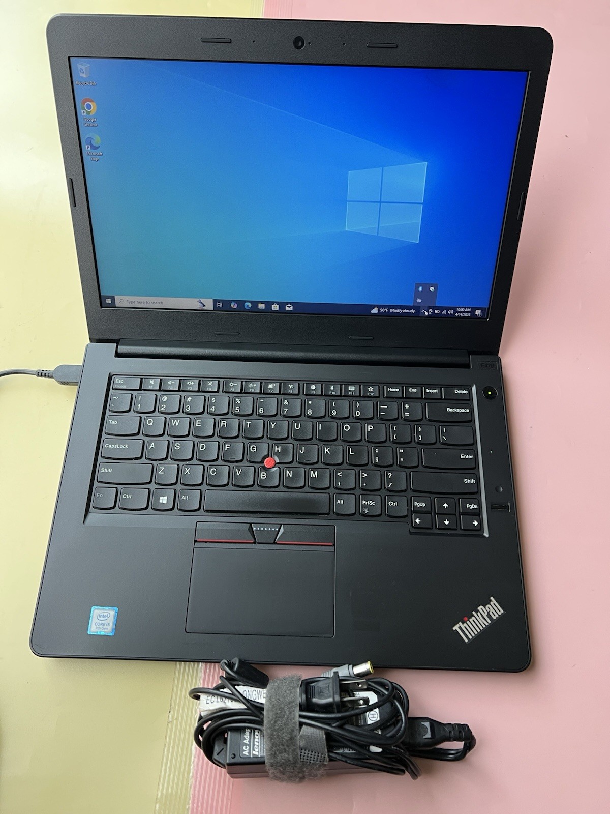 LENOVO THINKPAD E470 Core i5-7200U 16GB RAM 128GB SSD WEBCAM BLUETOOTH HDMI