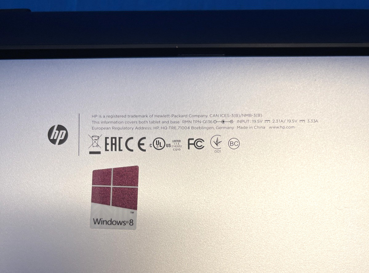 HP Pavilion X2 10-N113DX 10.1″ Intel Atom X5-Z8300, notebook PC