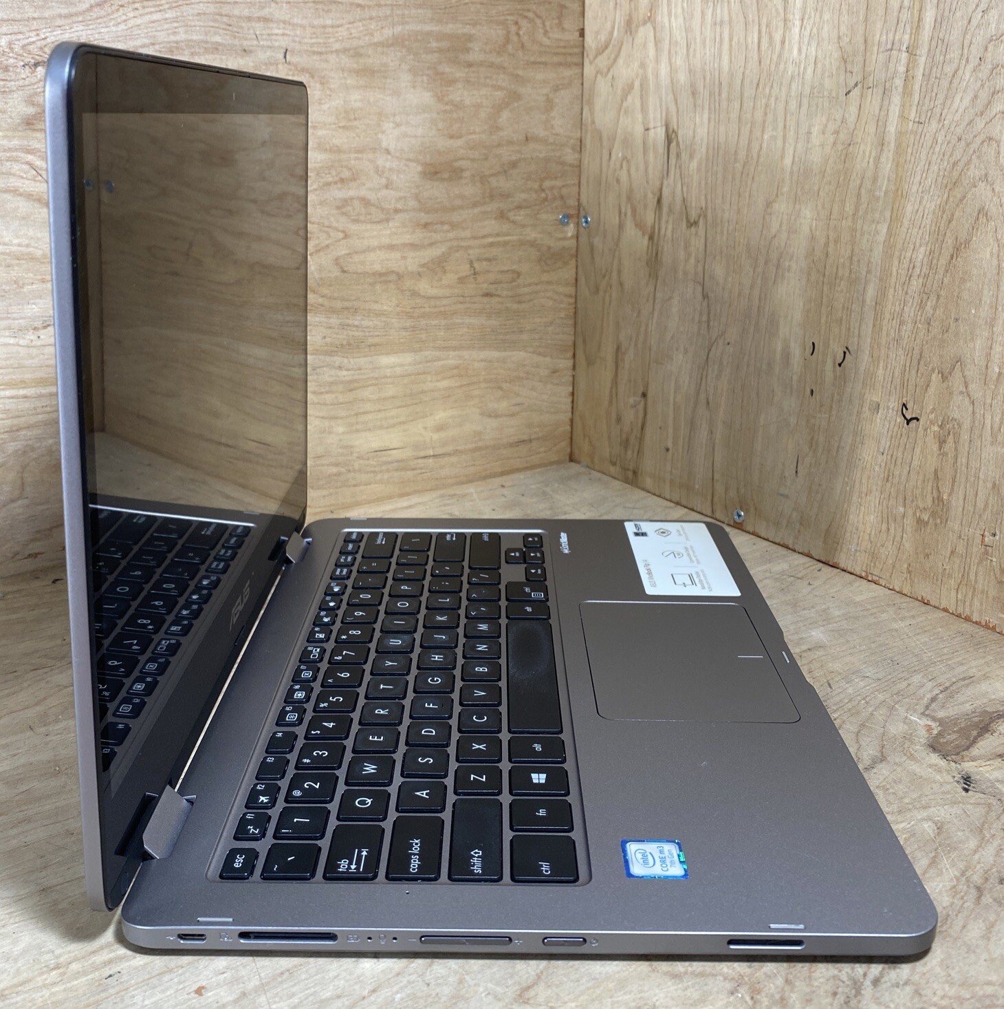 ASUS VivoBook Flip 14 TP401C Intel Core m3-7Y30 Display Broken NO SSD For Parts