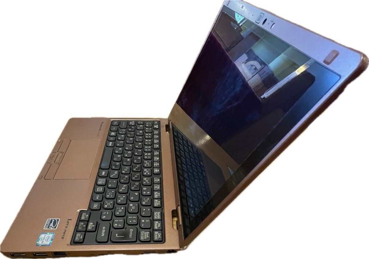 Panasonic Let’s note CF-RZ5 CF-RZ5VFEPR m3-6Y30 8GB RAM 128GB SSD Blue & Copper