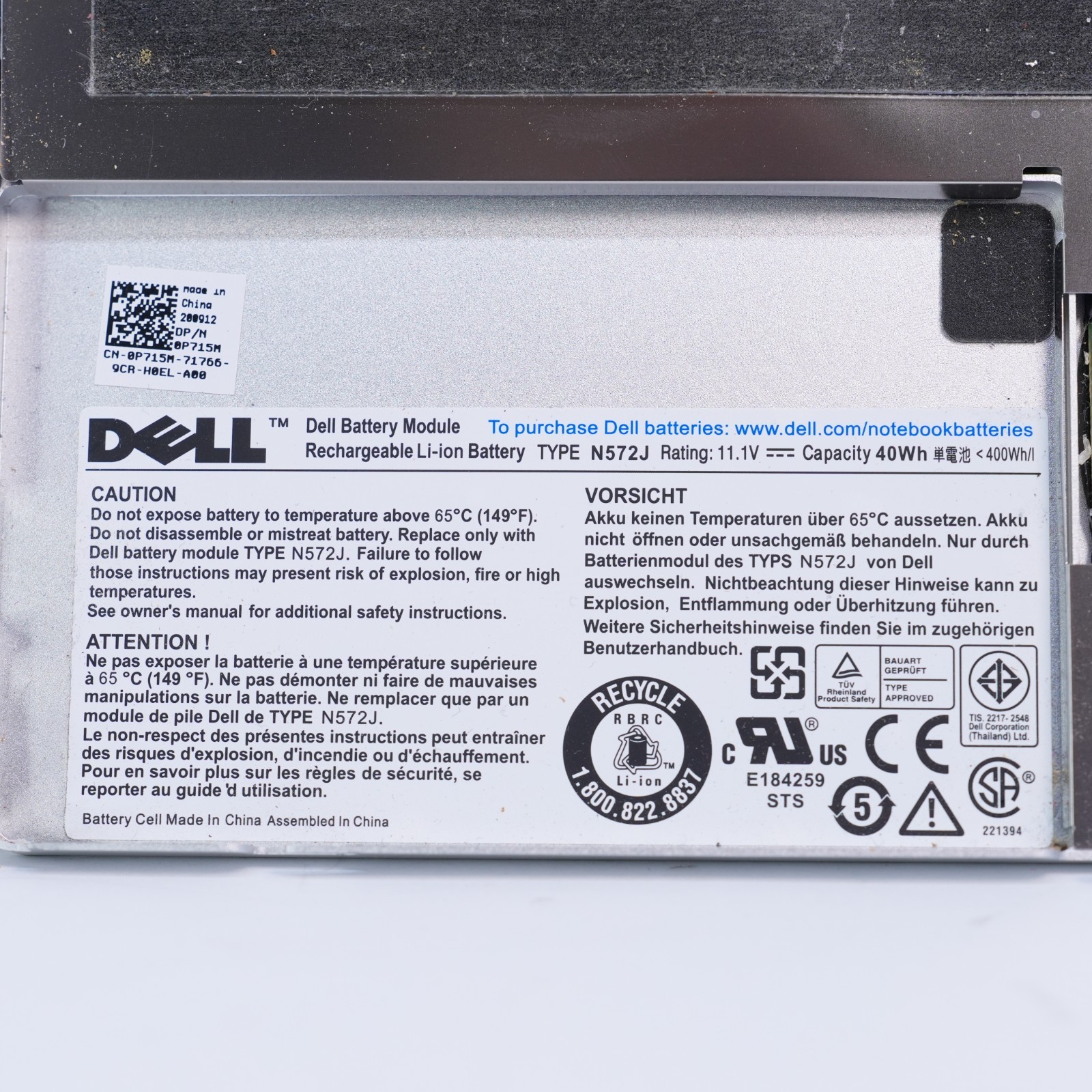 Dell Adamo 13″ INTEL CORE 2 DUO 4GB RAM 256GB SSD Laptop 2008 *PARTS* T12-D8