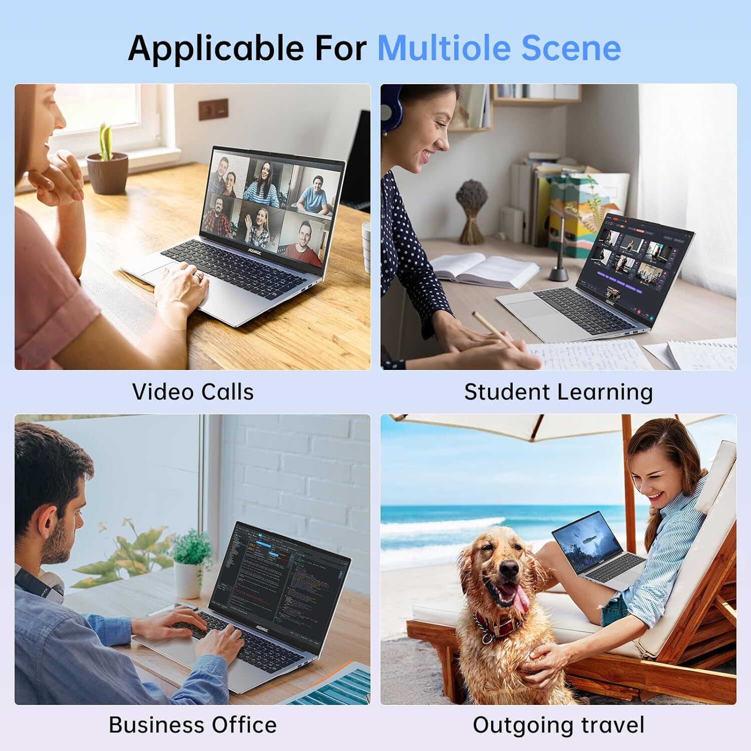 ACEMAGIC K1 Mini PC AMD Ryzen R2544 16GB DDR4 RAM 512GB SSD, Triple-Screen 4K BT