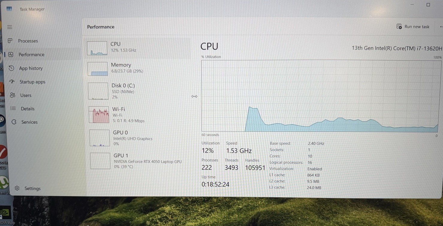 HP OMEN 16 Laptop | i7-13620H | RTX 4050 | 144Hz | 24Gb RAM| 1 Tb NVME