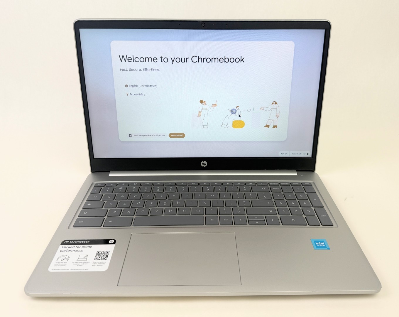 HP Chromebook 15a-nb0013dx 15.6″ HD Intel N200 8GB 64GB eMMC Chrome