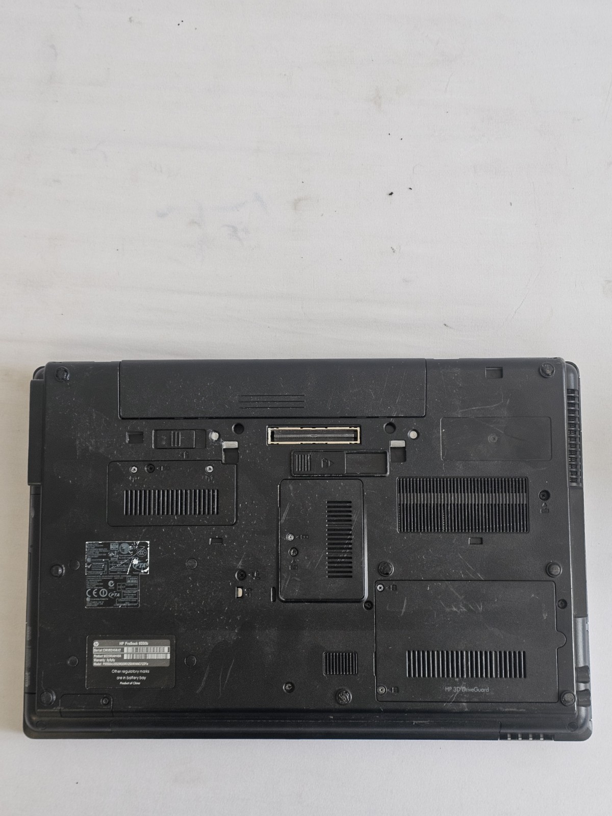 HP ProBook 6550b Laptop – Intel i5-M520 – 8GB RAM – BAD BATT – Parts/Repair READ