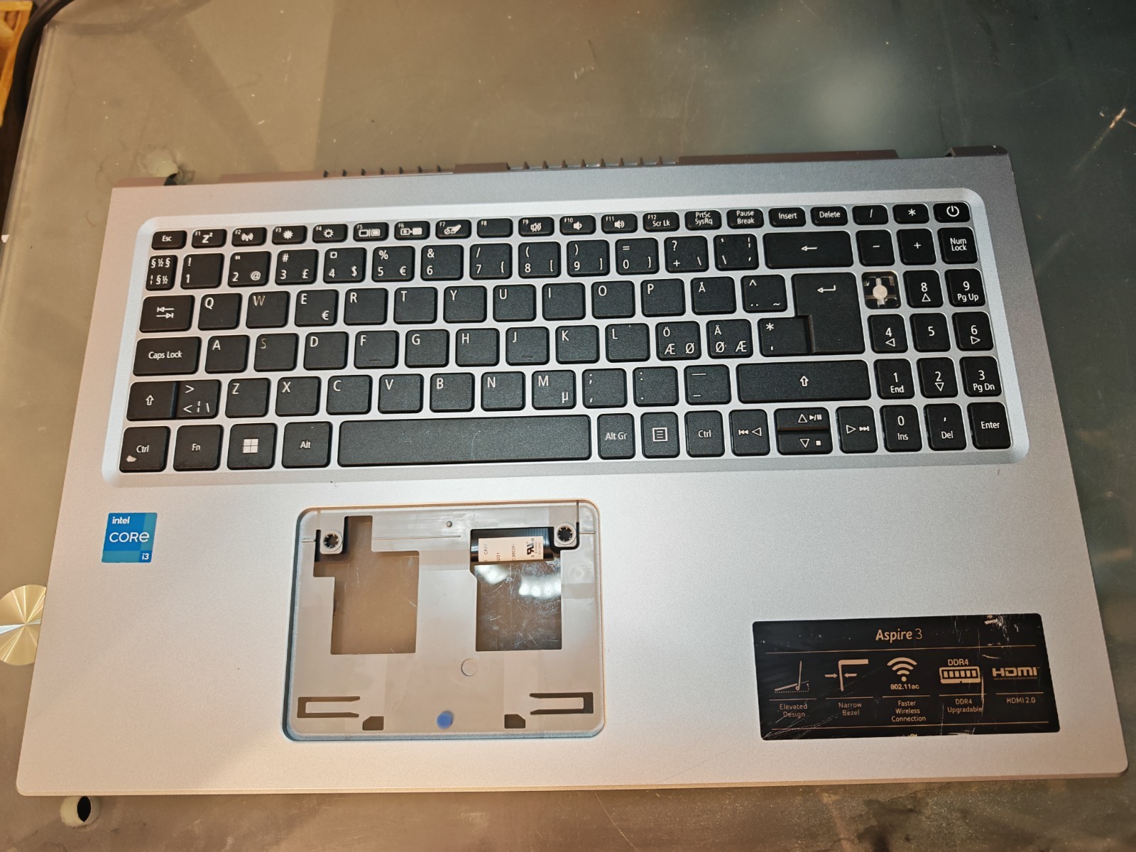 ACER A315-58 A515-56 A315-35 TOP BODY PALMREST AM34G000500 AP34G000810
