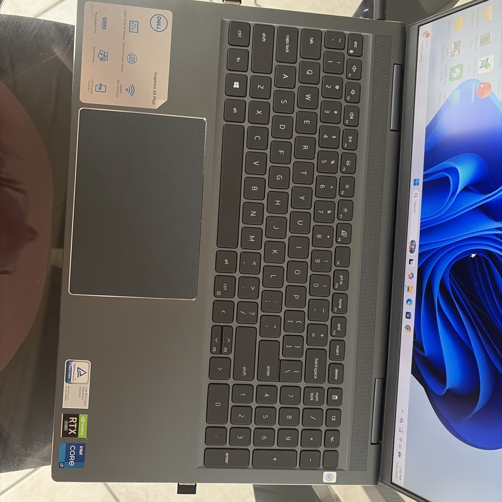 Dell Inspiron 16 PLUS 7610 16″ Intel i7 1TB SSD 16GB RAM NVIDIA GeForce RTX 3060