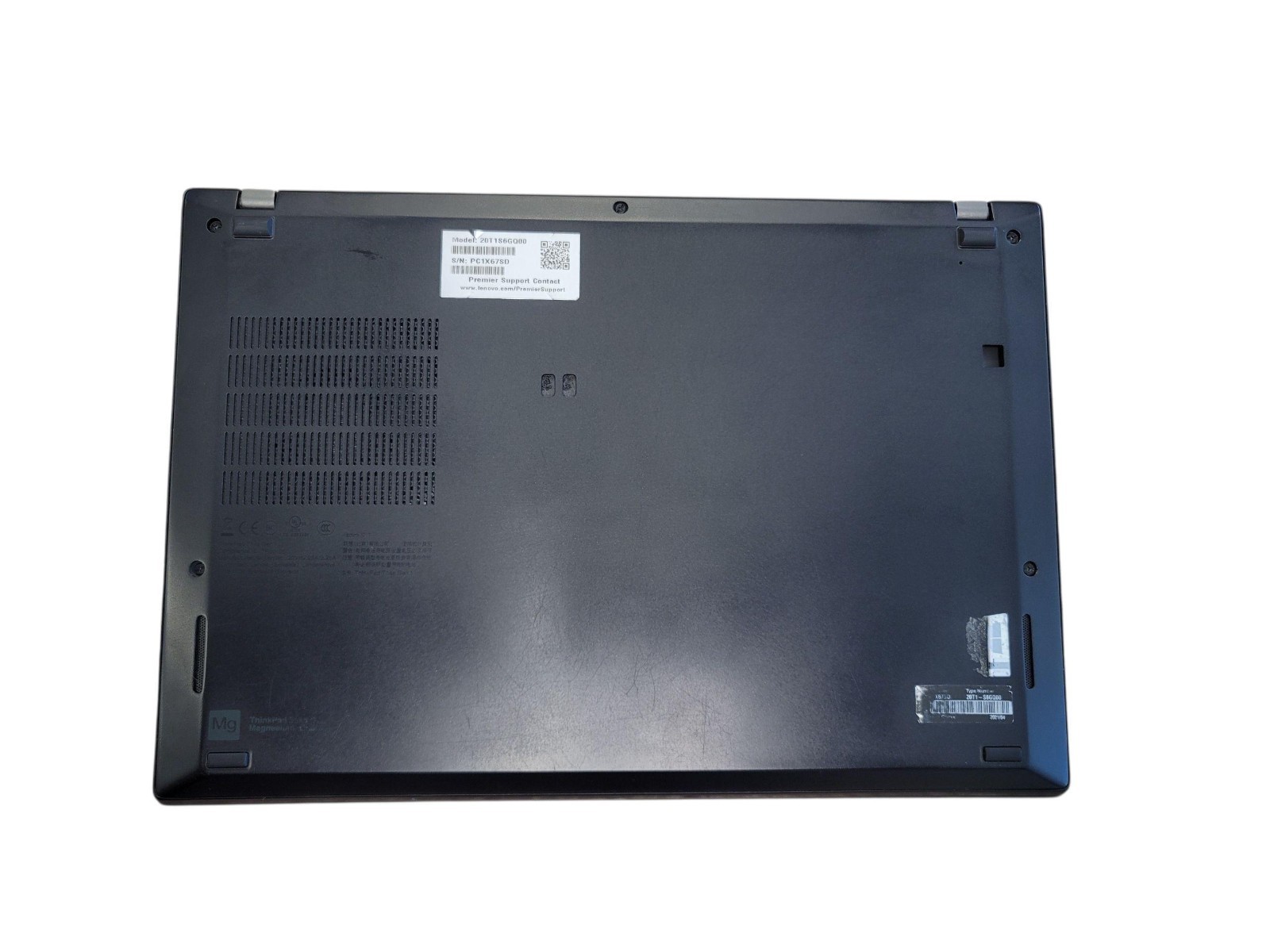 Lenovo ThinkPad T14s Gen 1 14″ Touch i7-10610U 32GB RAM 512GB SSD Win 11 No AC
