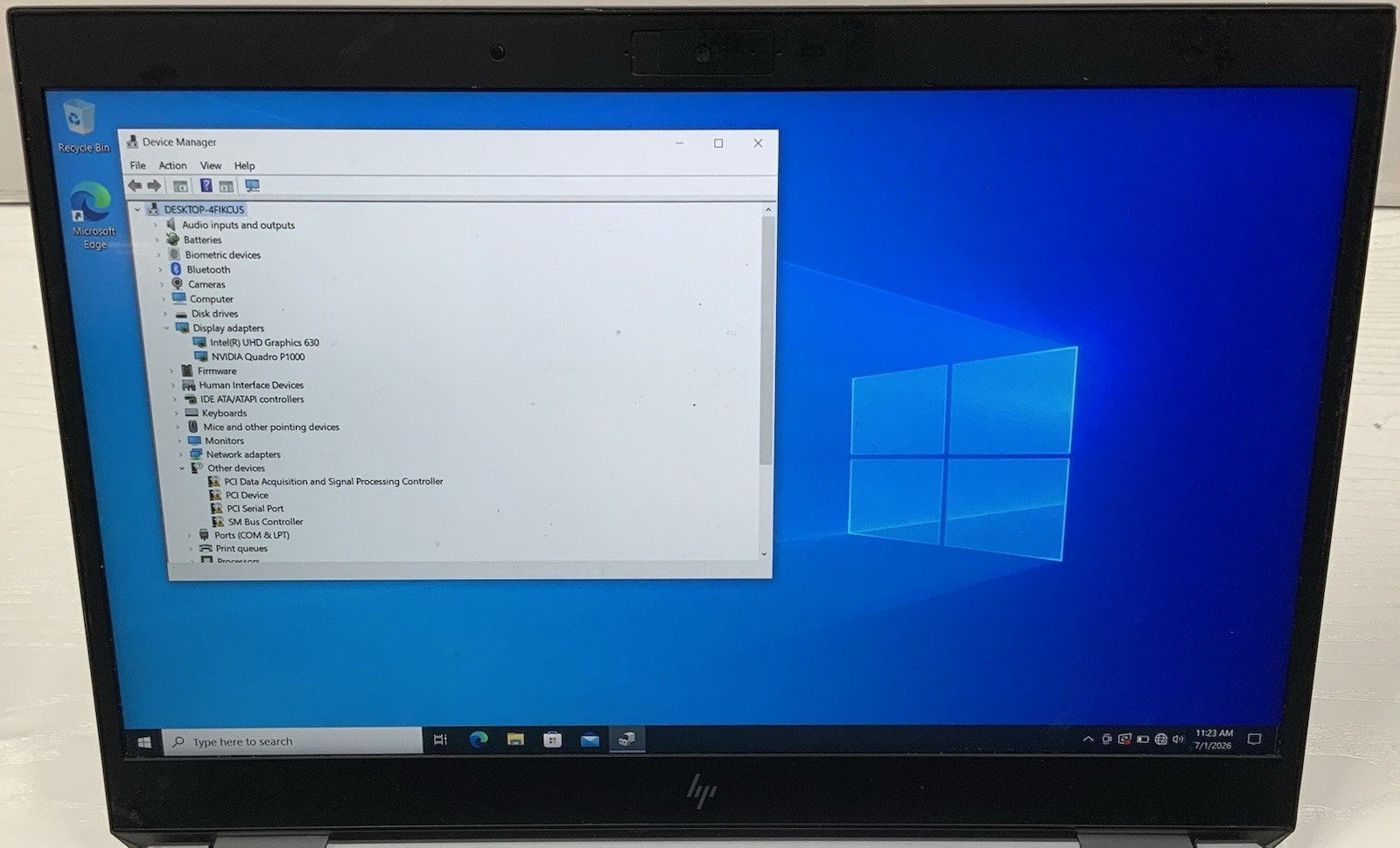 HP ZBook Studio G5 15.6″ – i7-8850H 32GB RAM, 512GB SSD, P1000 | Windows 10 Pro