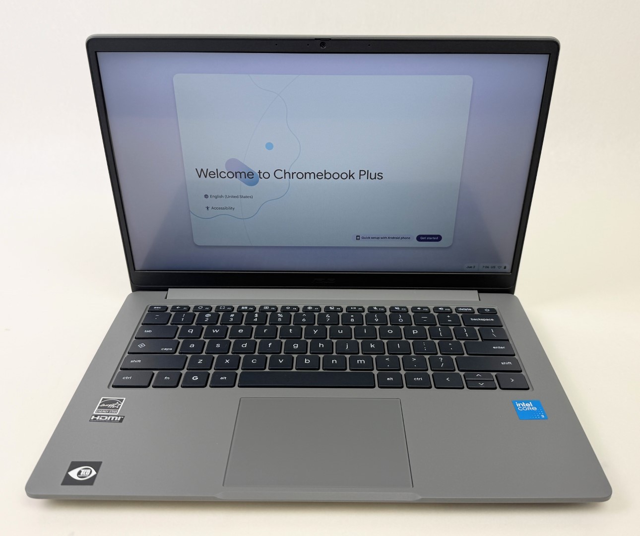 ASUS Plus CX14 14″ Touch Core 3 N355 8GB 256GB eMMC Chrome OS