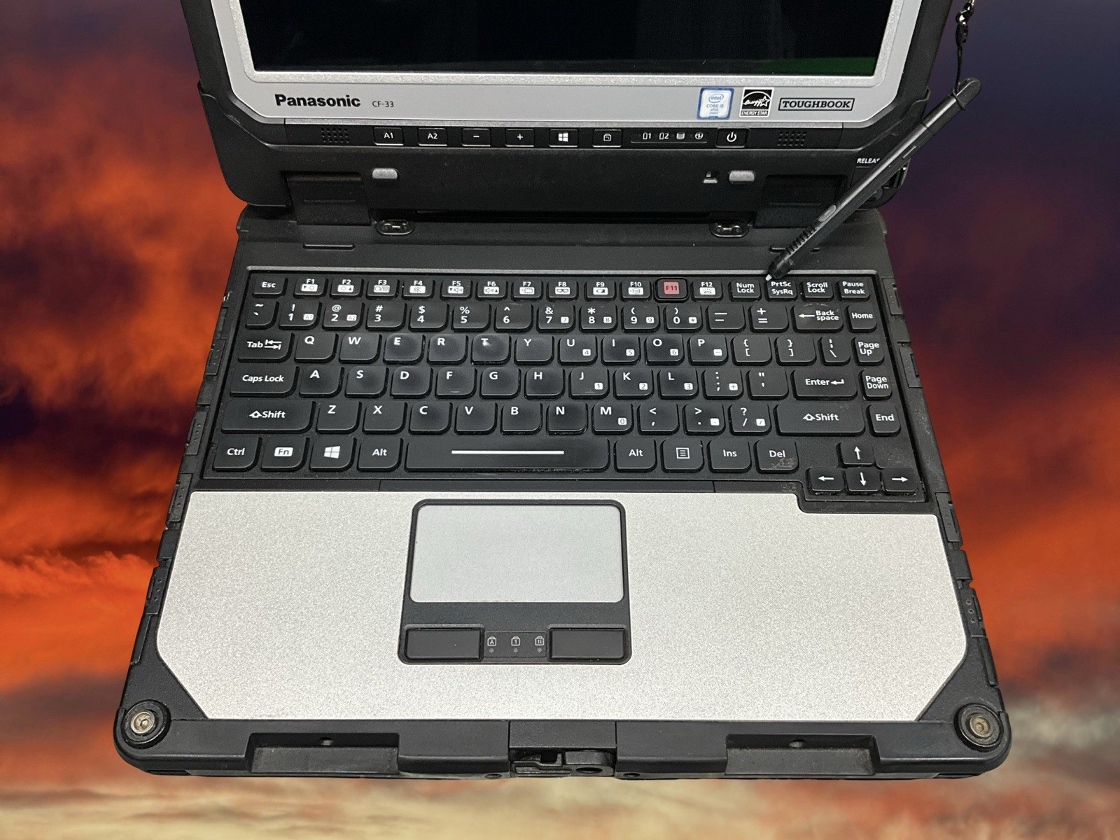 Toughbook Panasonic CF-33 I5-6300U 8GB RAM 256GB SSD Win11P W/CHARGER
