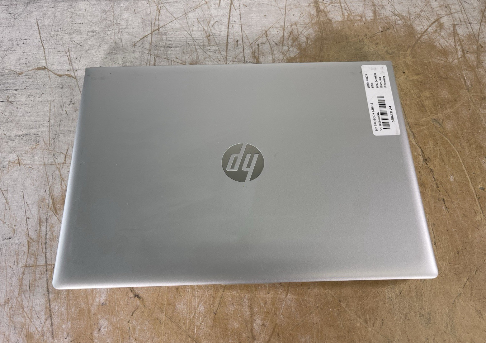 HP PROBOOK 640 G4 i5-8350U @ 1.70GHz, 8GB RAM, NO HDD/OS – (FOR PARTS)