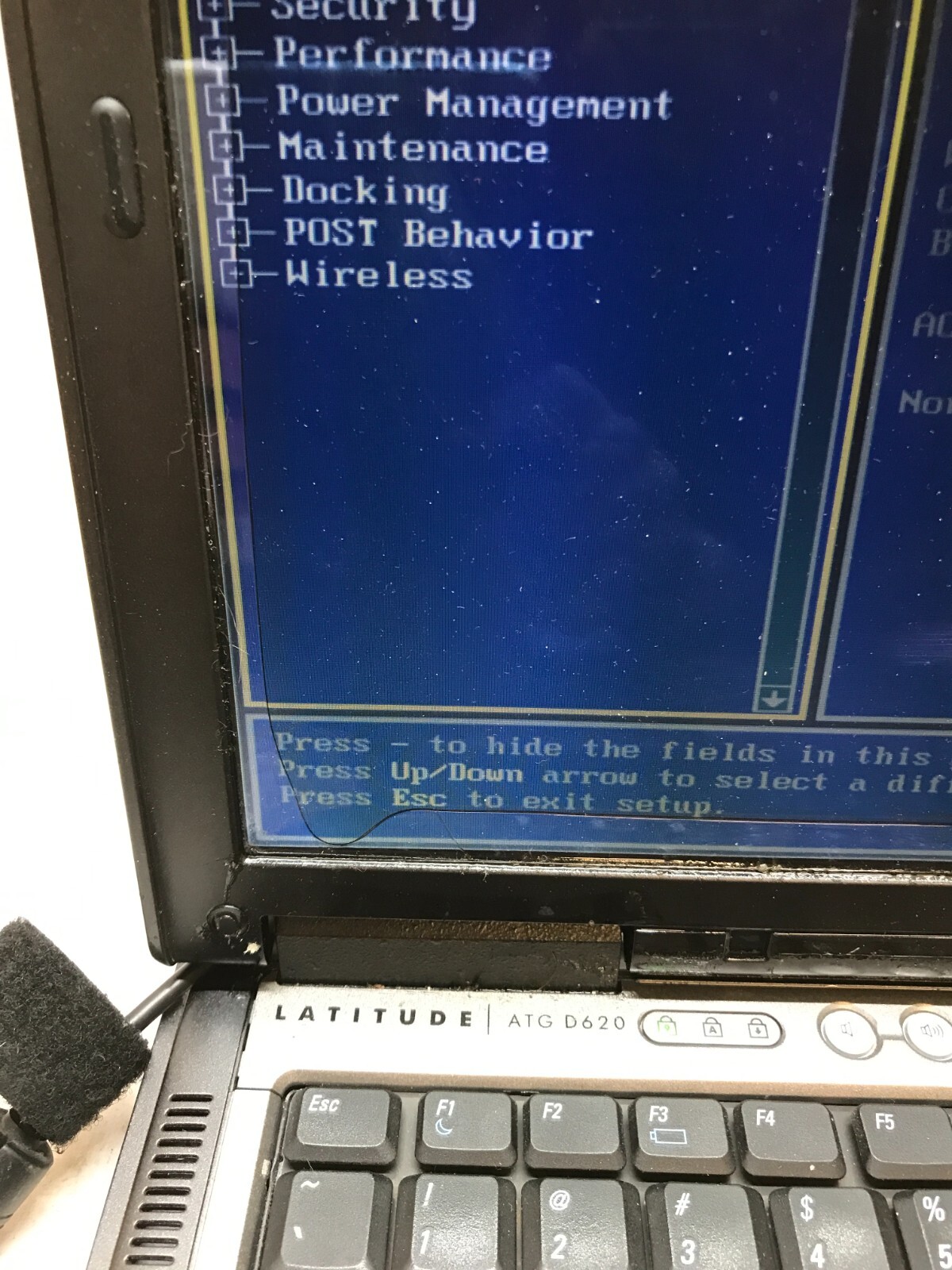 Dell Latitude D620 ATG Rugged 14.1″ Core 2 Duo 4GB RAM NO HDD/OS For Parts – DW