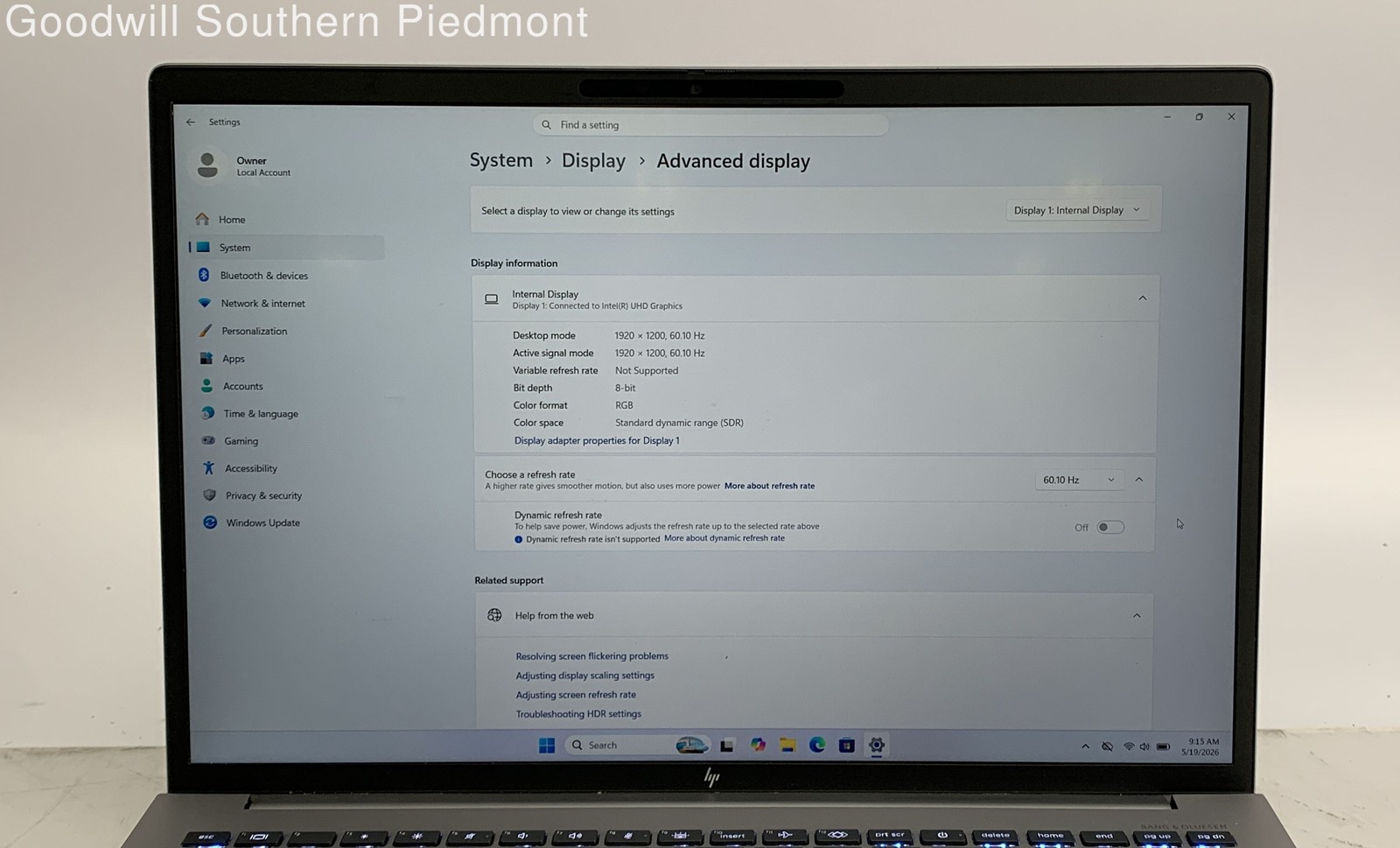 HP ZBook Fury 16 G9 Intel Core i9-12950HX 32GB RAM 512GB SSD Win 11 RTX A3000