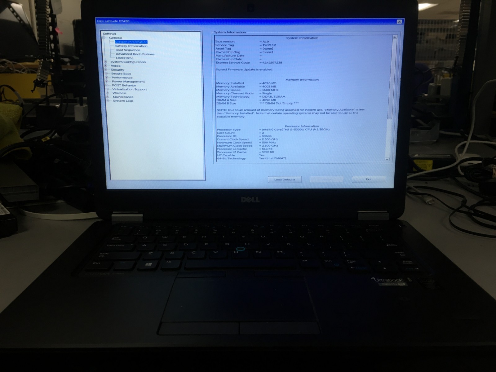 (Lot of 3) Dell Latitude E7450 i5-5300U 4GB RAM No HD/ OS *BIOS/READ* | C672