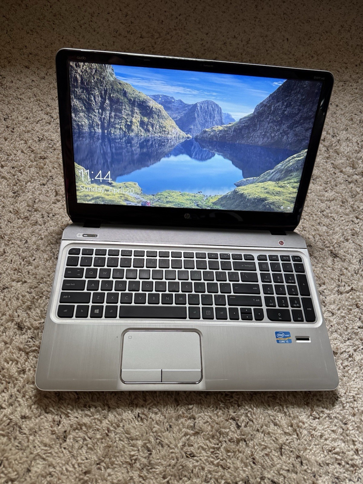 HP Envy m6 Laptop | Intel Core i5-3210M 8GB RAM | 64-bit Windows 10
