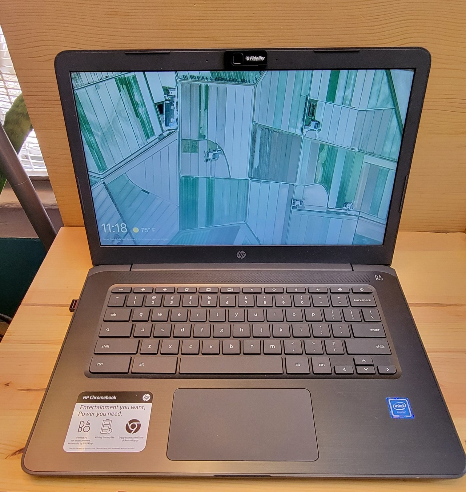 HP 14-ca023nr 14 inch 32GB, Intel Celeron 3350 Dual, 1.10GHz, 4GB Chromebook