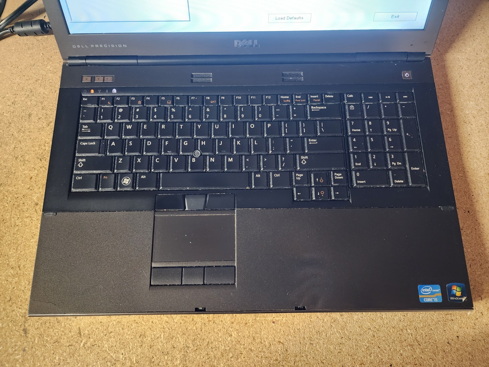 Dell Precision M6600 i5-2520M 2.5GHz 8GB RAM 120GB HDD No OS AMD FirePro GPU