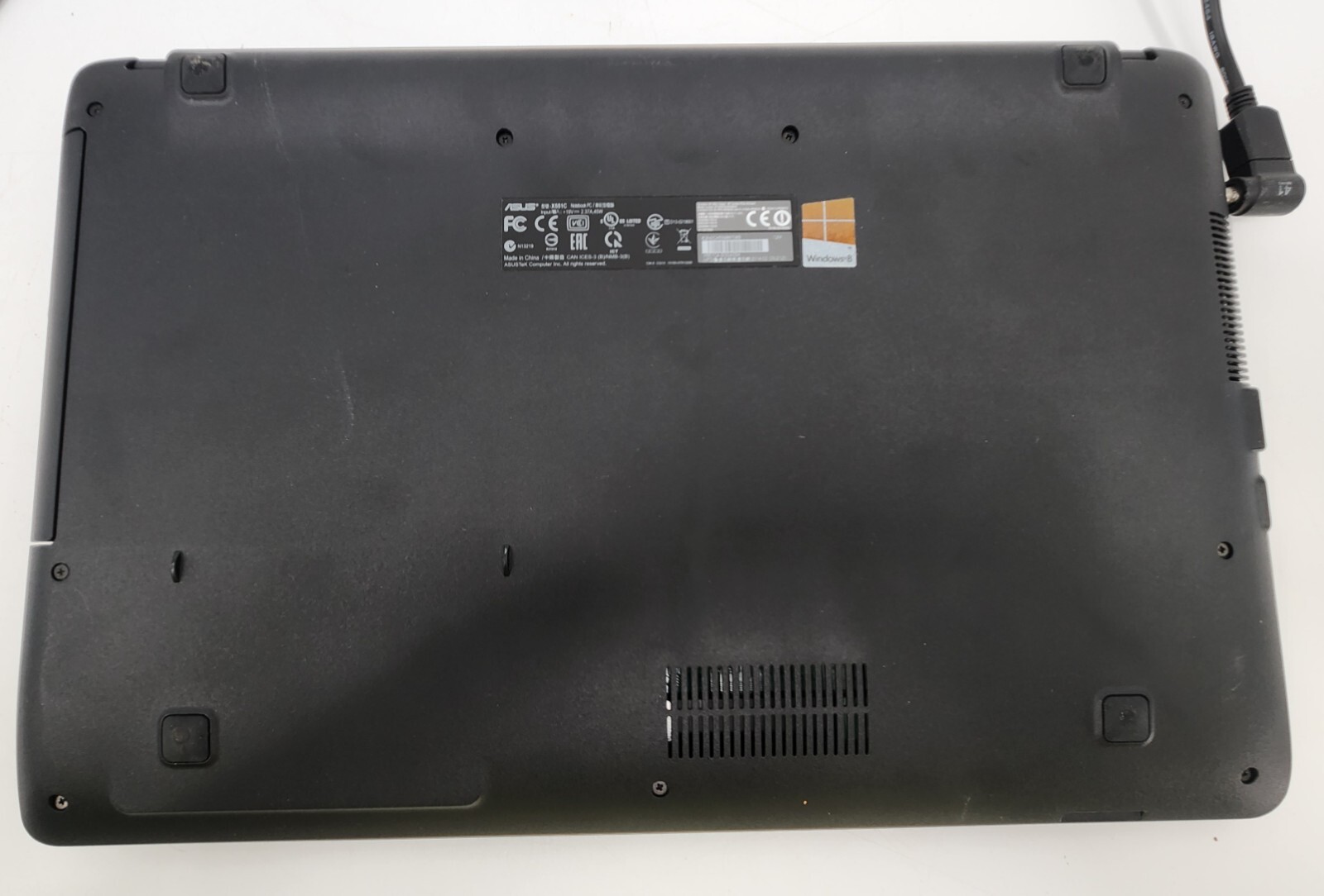 15.5″ Asus X551C Notebook PC – Intel Core i3-3217U 1.8 GHZ Ram 4GB Windows 8.1
