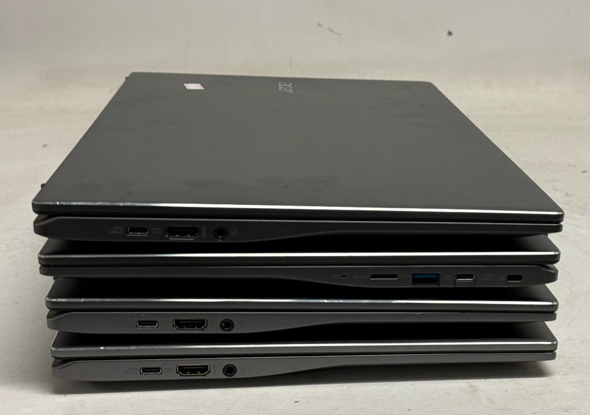 Acer Chromebook CB515-1WT 15.6″ (i3-1115G4 – 8GB RAM – 128GB Storage) – Lot of 4
