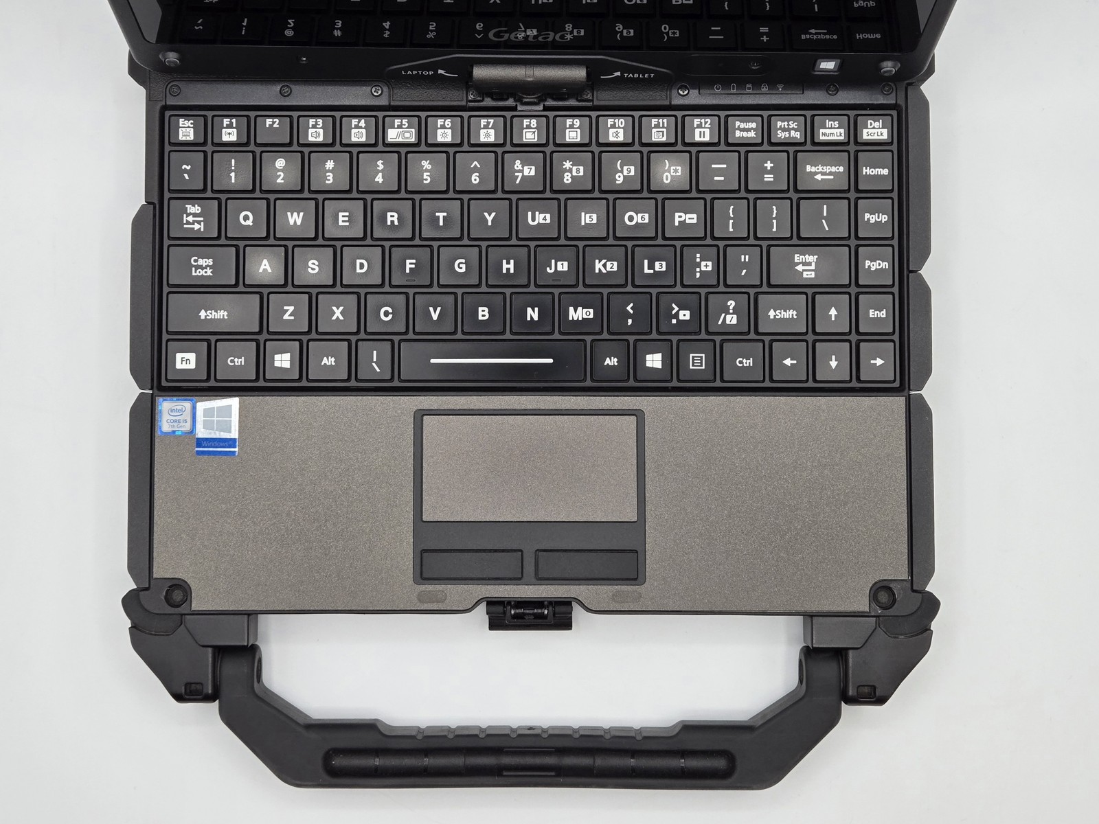 Getac V110G4 2-in-1 11″ HD Touch I5-7200U 256GB 16GB W10P Webcam Backlit **READ*