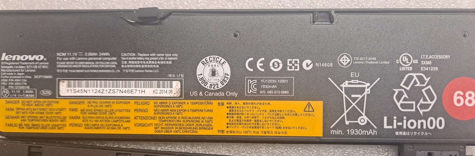 Lenovo T460 Thinkpad 14” Windows 10 Pro Intel i5-6200 120gb SSD 16gb web camera