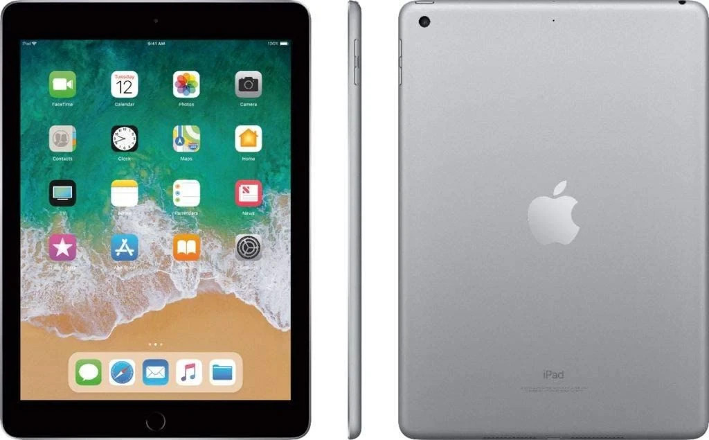 Apple iPad (A1673) Space Gray iOS 16.7.4| 128GB Storage | GRADE A