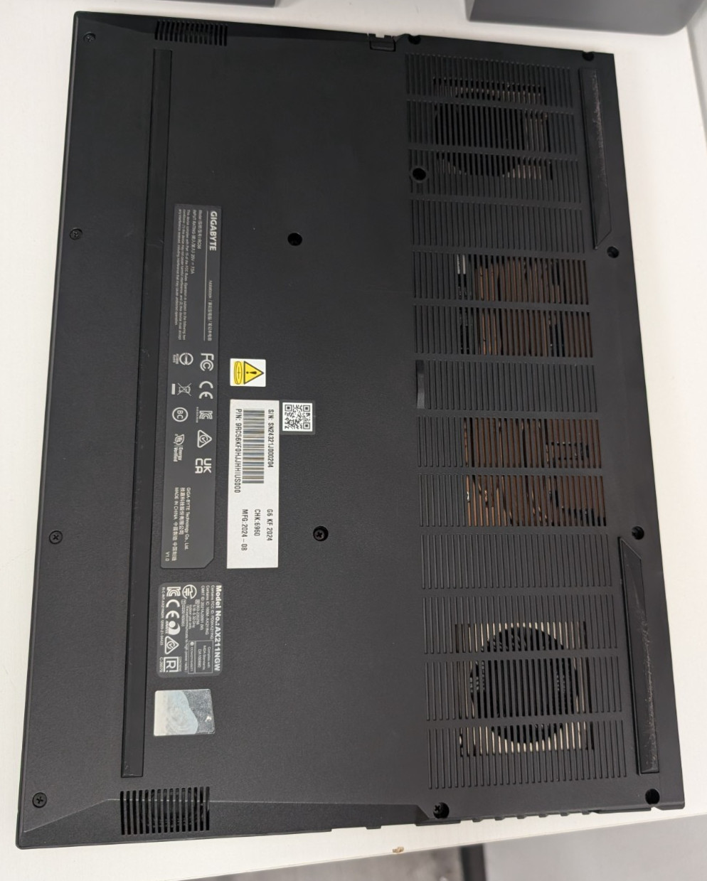 Gigabyte RC56 Notebook 32GB RAM i7-13620H 2.4GHz 1TB SSD 16″ GeForce RTX 4050