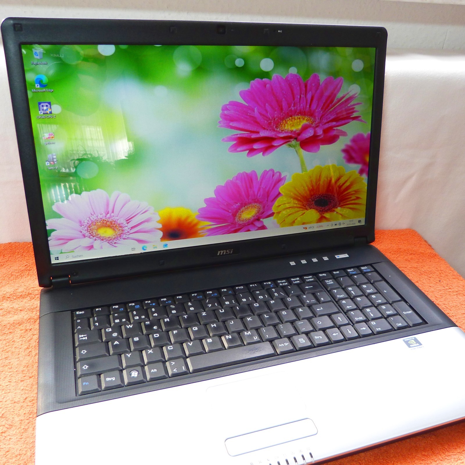 MSI CR700 Multimedia 17″ I SRS SOUND I SSD Windows 10 l GeForce HDMI DVDRW