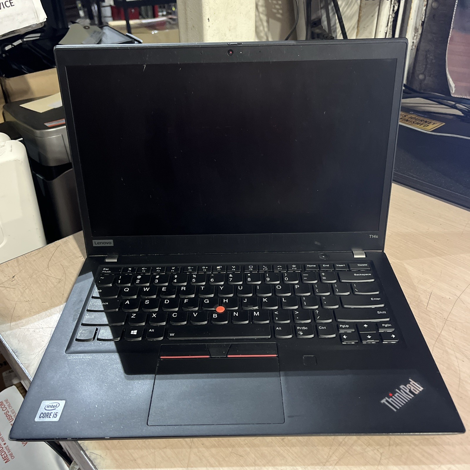 LENOVO THINKPAD T14S INTEL CORE I5-10210U 1.60GHZ 8GB RAM NO HD