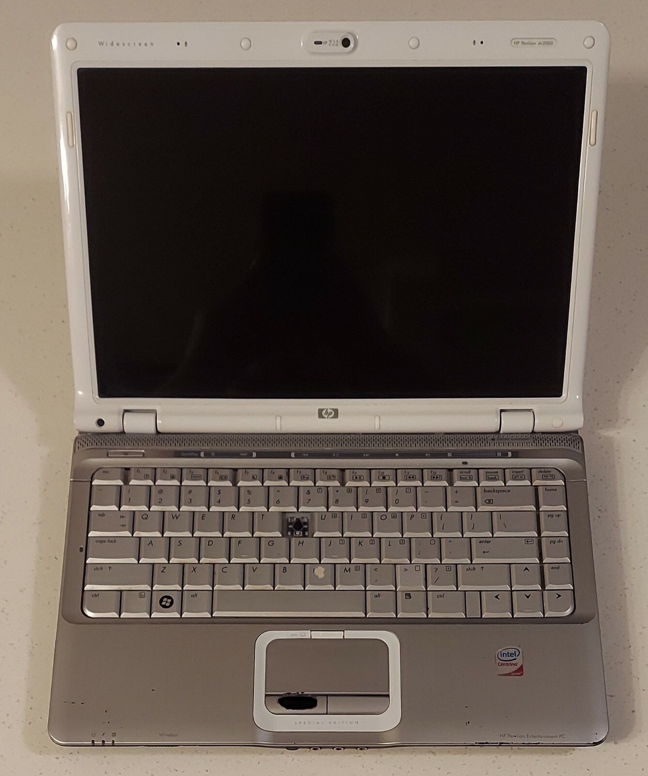HP PAVILION dv2000 / dv2700 LAPTOP CORE 2 DUO T5550 @1.82GHz 4GB BOOTS TO BIOS