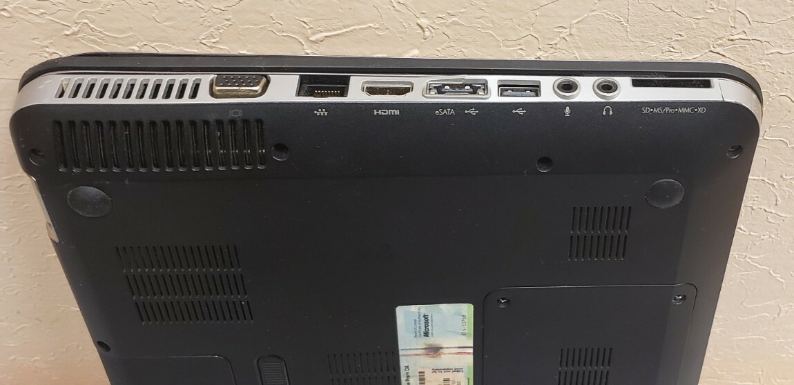 HP Pavilion dv6 AMD 0GB RAM 0GB HDD PARTS