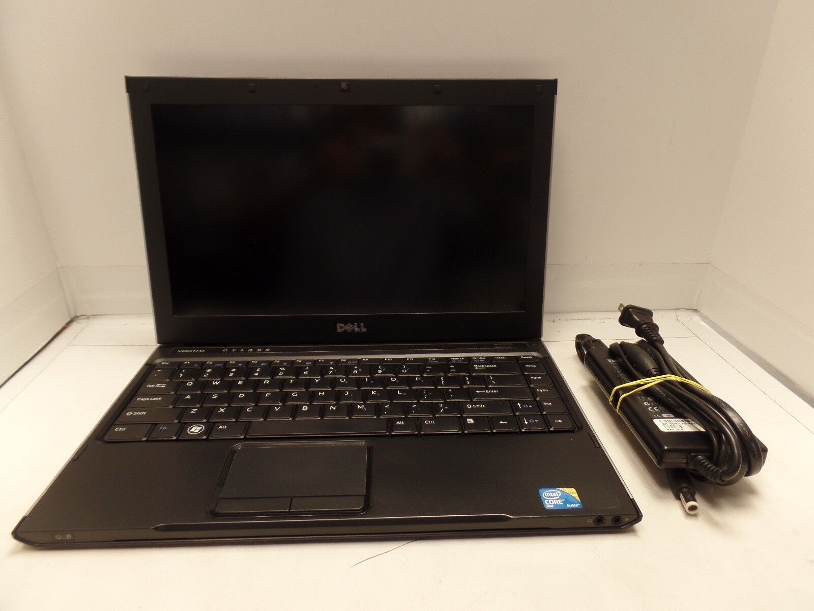 BRUSHED ALUMINUM DELL VOSTRO V13 1.30GHZ C2D U7300 4GB 120GB SSD WIN10PRO *READ*