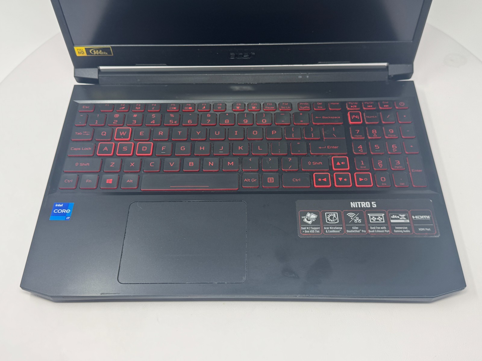 Acer Nitro 5 i7-11800H RTX 3050 Ti 16GB No SSD For Parts READ DESCRIPTION