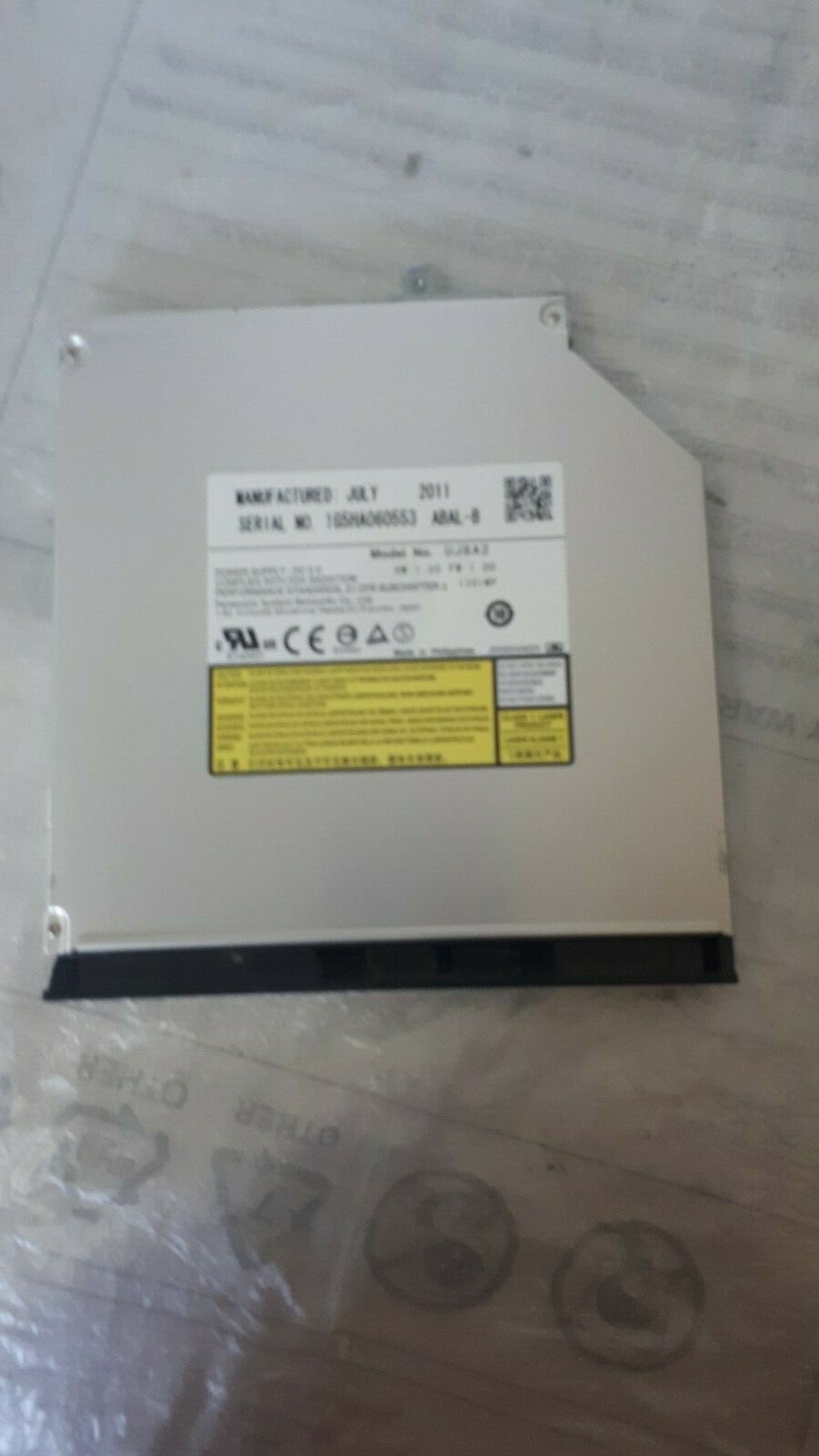 ASUS U46E CD/DVD Burner