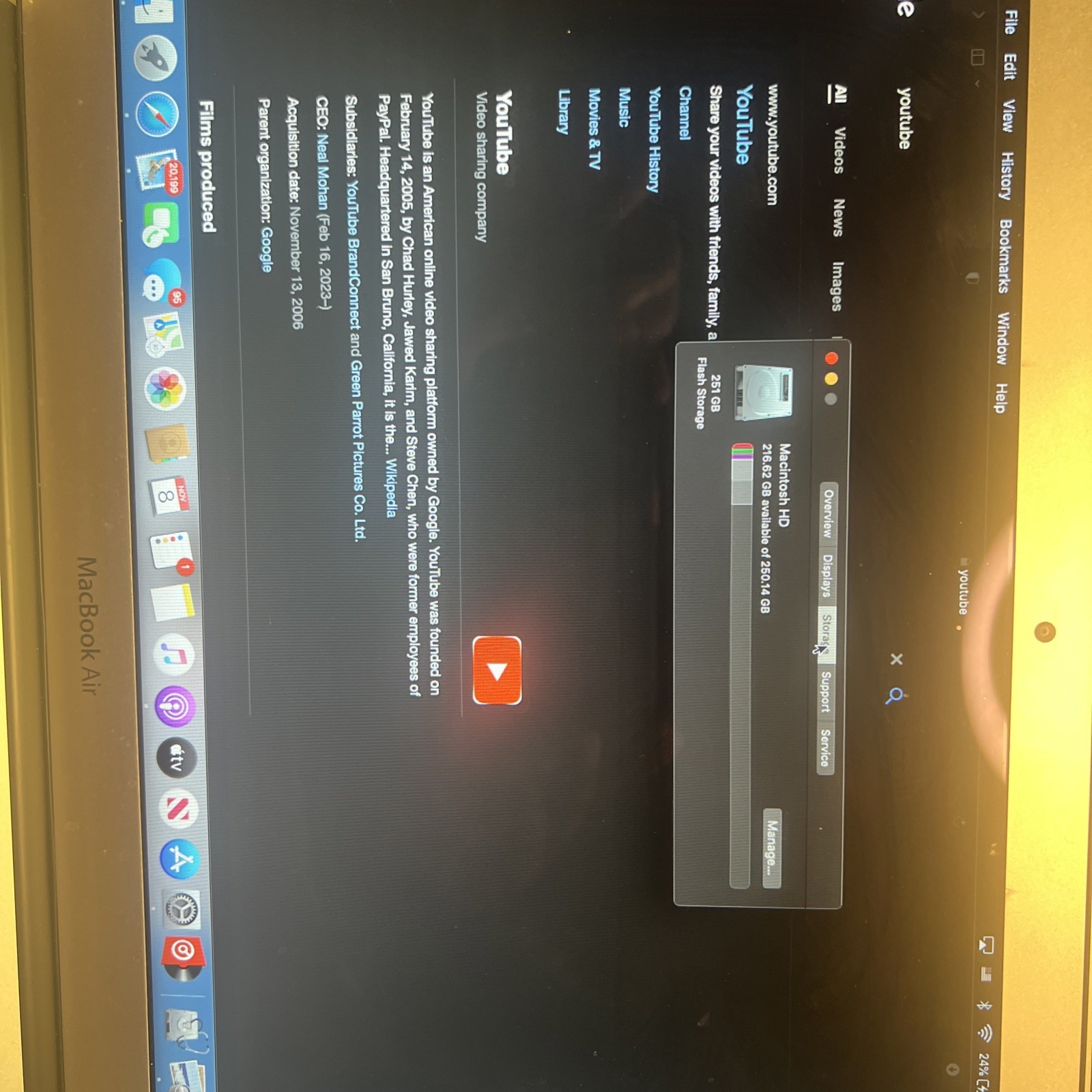 Apple MacBook Air A1466 i7-3667U 2.0GHz 8GB RAM Mid 2012 Catalina Version 10. 15