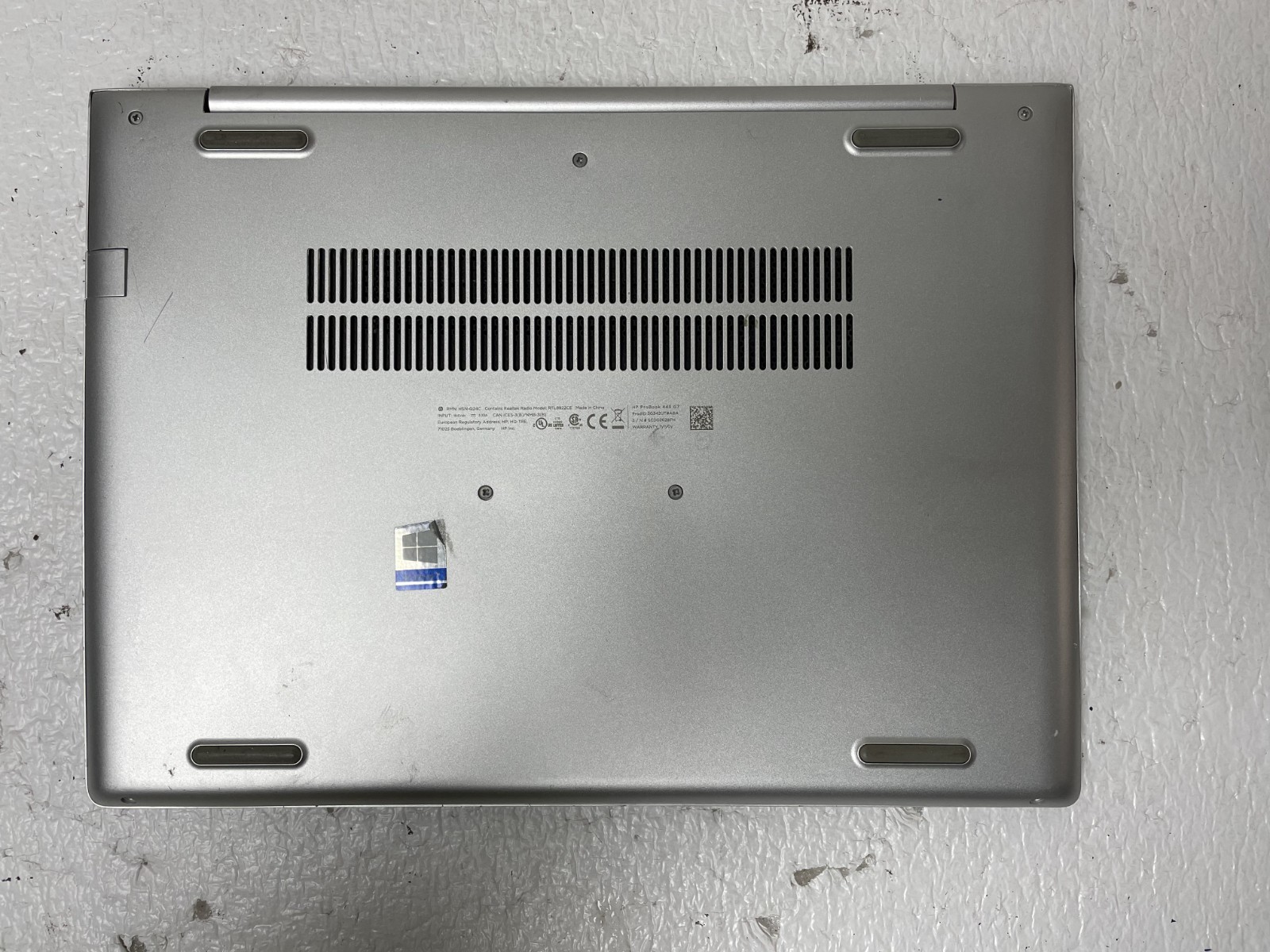 HP ProBook 445 G7 AMD Ryzen 5 4500U @2.3GHz 8GB RAM NO SSD For Parts *READ