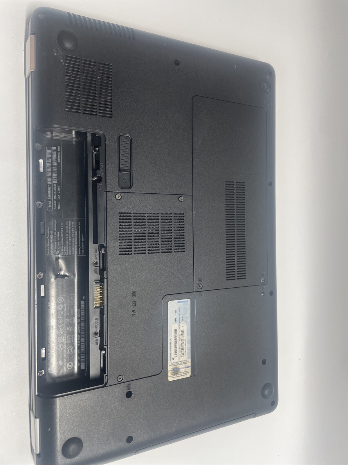 Hp G62-341 Nr Notebook Not Tested
