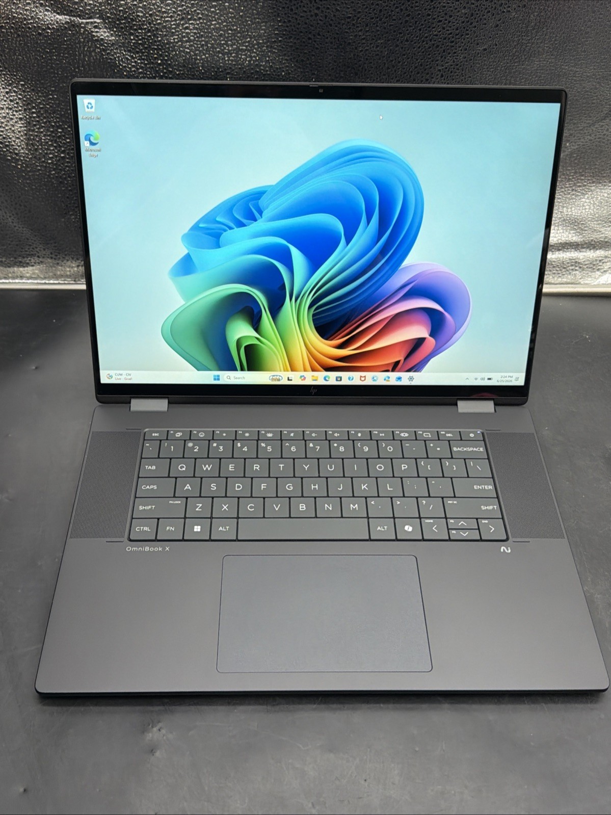 USED HP OmniBook X Flip 16″ Blk TOUCH 1920×1200 Ultra 7-256V 2.20GH 16GB 1TB SSD