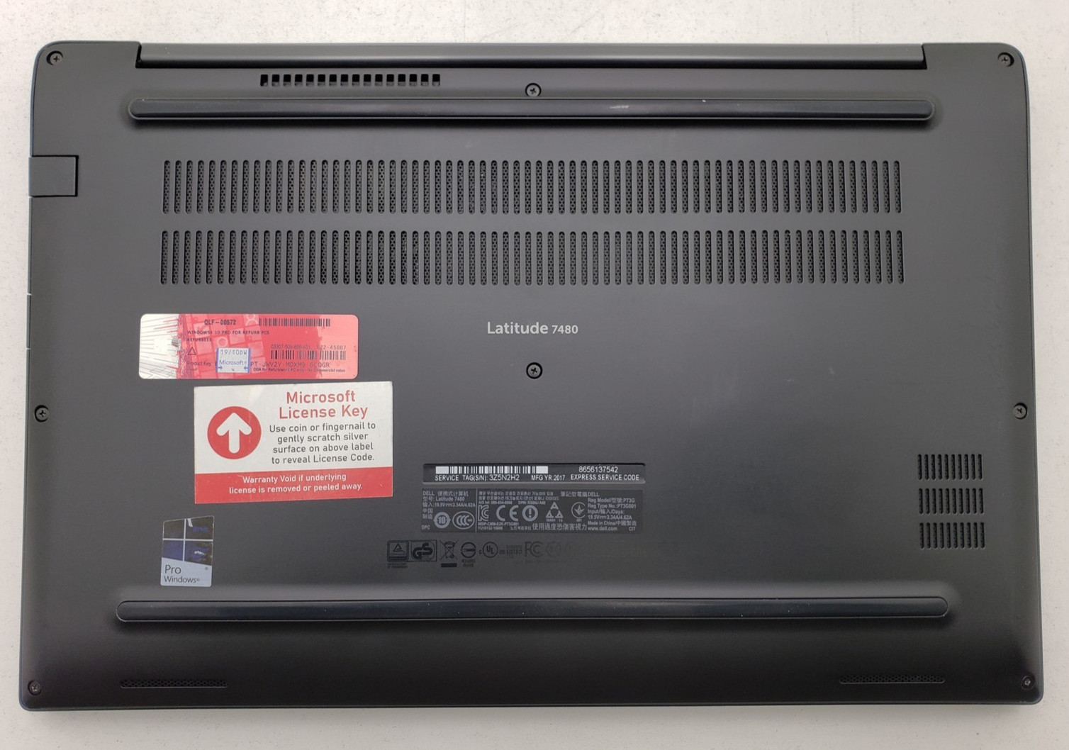 Dell Latitude 7480 i7-7600U 8GB RAM 128GB SSD 14″ Touchscreen Laptop Win 11 Pro.