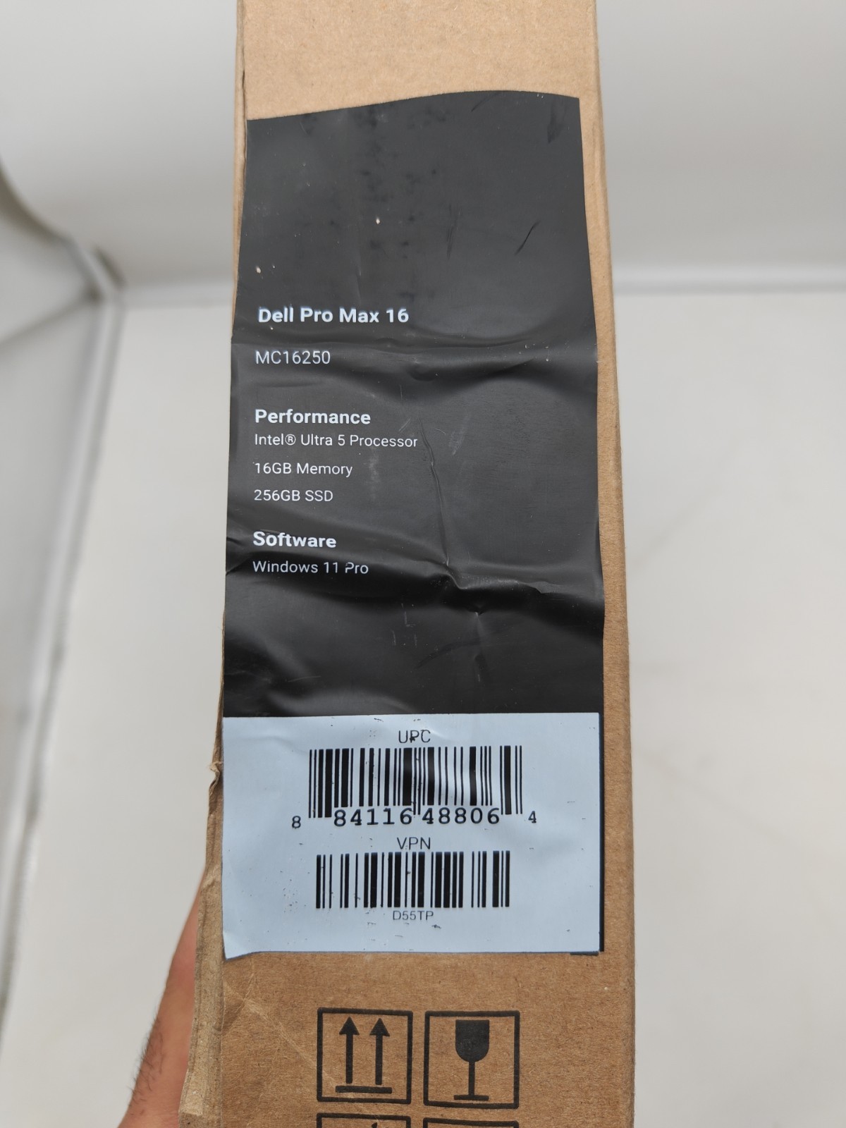 New Dell Pro Max MC16250 D55TP Intel Ultra 5 235H/16GB/256GB/16″ FHD+ WTY 2029