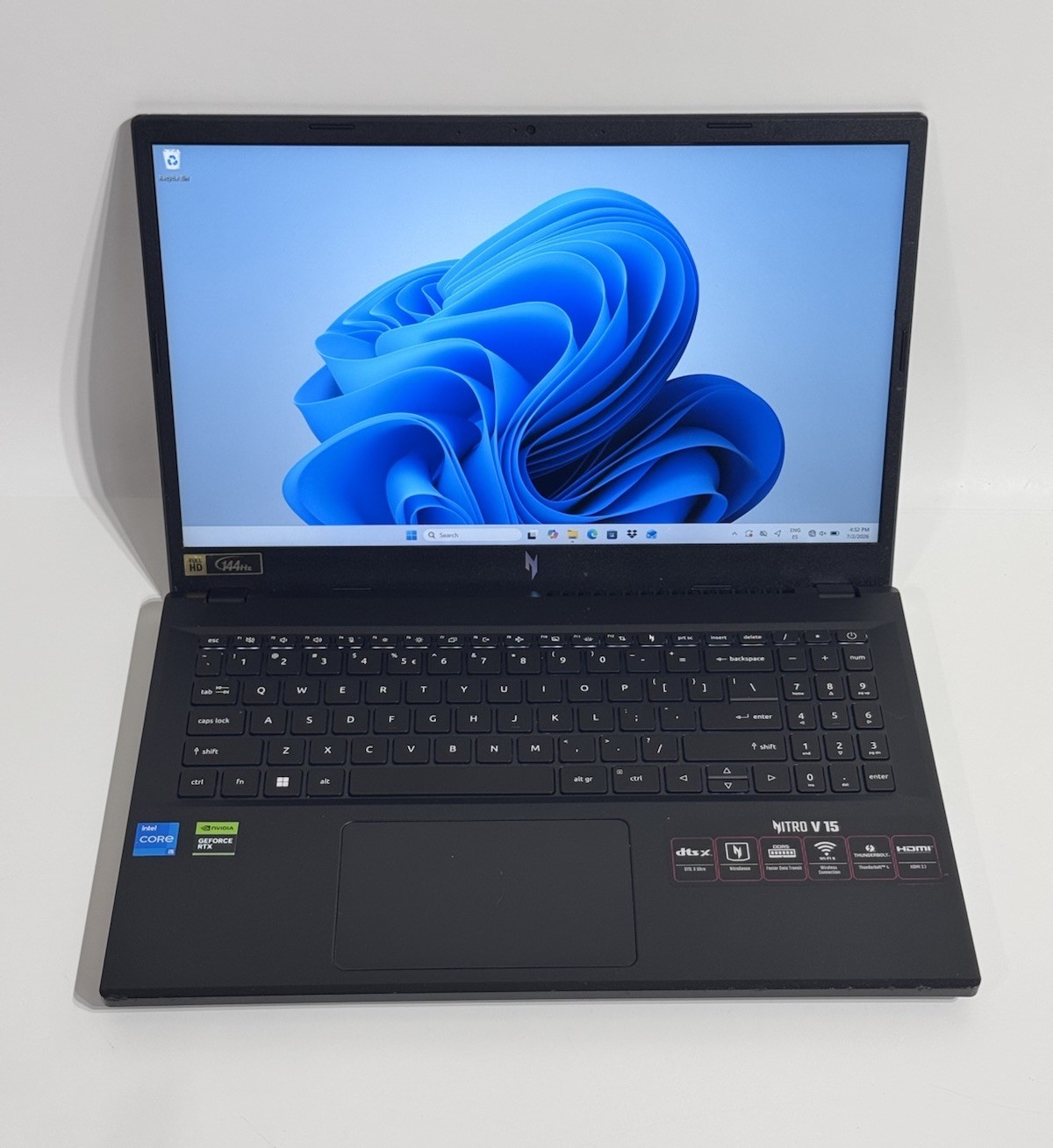 Acer Nitro V 15 165Hz FHD i5-13420H 16GB 512GB SSD RTX 4050 READ