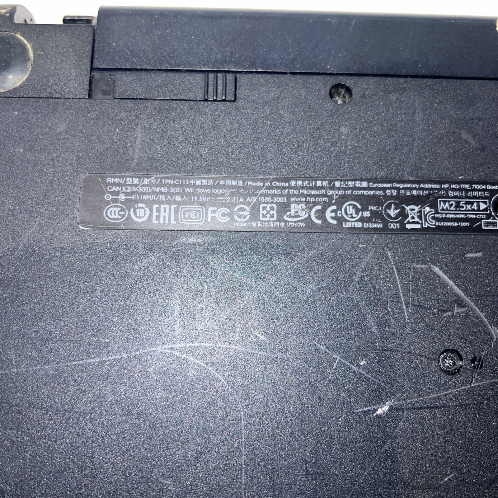 HP laptop Windows 8 parts only