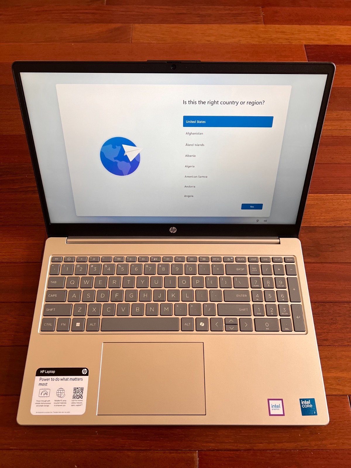 HP 15.6 FHD Touchscreen Intel Core 7 150U 32GB DDR5 RAM 1TB SSD Natural Silver